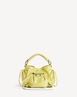 Balenciaga Le City Bucket Bag Nano - Yellow