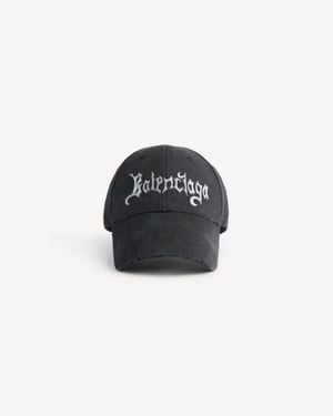 Balenciaga Sketchy Cap - Black