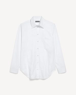 Balenciaga Regular Fit Shirt - White
