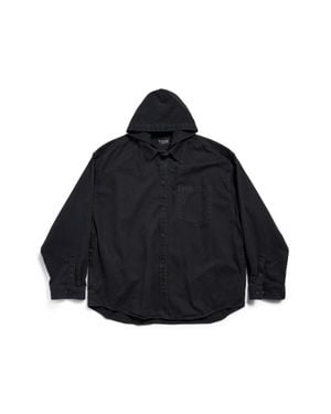 Balenciaga Denim Jacket Replica for Men Up to 50 off Lyst UK