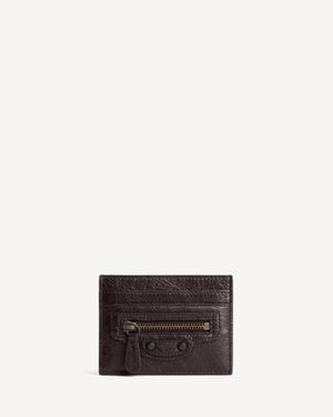 Balenciaga Le City Card Holder - Black