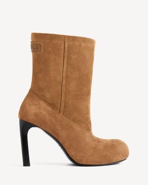 Balenciaga Fargo Bootie - Brown