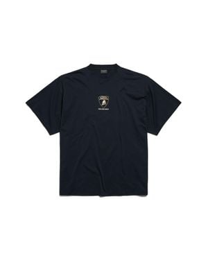 Balenciaga I Automobili Lamborghini Oversized T-Shirt - Blue