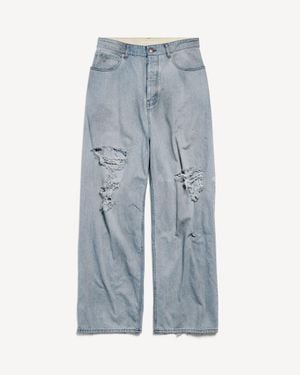 Balenciaga Baggy Trousers - Blue