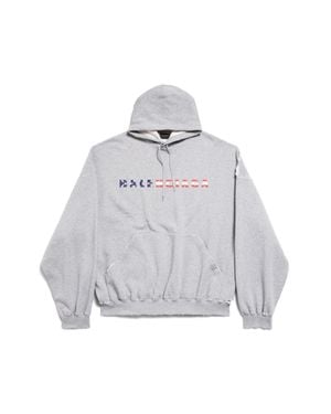 Balenciaga International Hoodie Large Fit - Gray