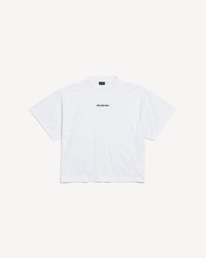 Balenciaga T-Shirt With Logo - White