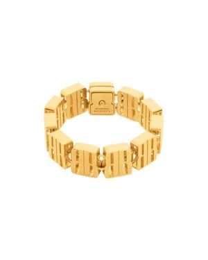 Balenciaga Bracciale A Maglie Nano - Metallizzato