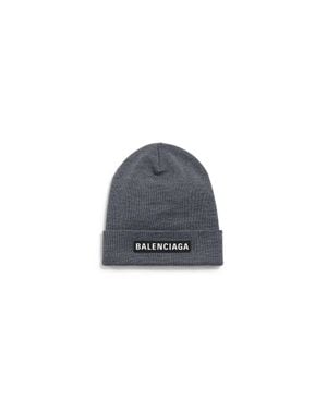 Balenciaga Gorro Patch - Azul