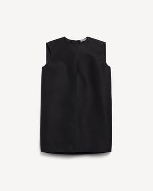 Balenciaga Minivestido Cocoon - Negro