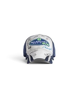 Balenciaga Gorra Banana - Azul
