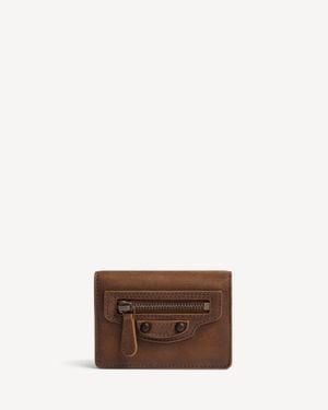 Balenciaga Le City Mini Wallet - Brown