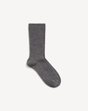 Balenciaga Calze Logo - Grigio