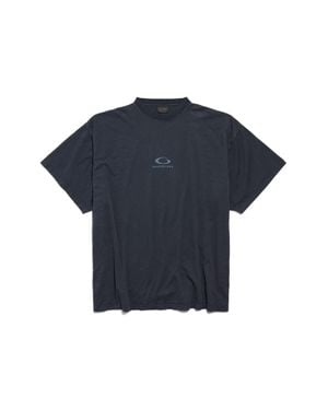 Balenciaga Loop Sports Icon Oversized T-shirt - Blue