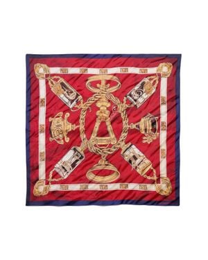 Balenciaga Ai Scarf - Red