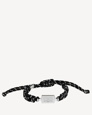 Balenciaga Pulsera Saint-Germain Lace - Negro