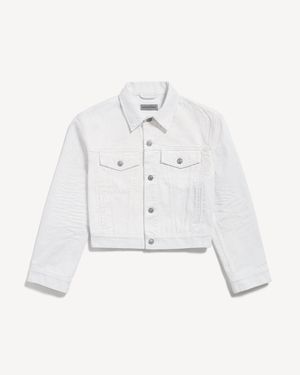Balenciaga Wings Classic Boxy Jacket - White