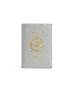 Balenciaga Passport Holder - Gray