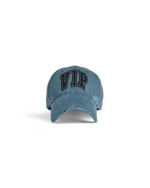 Balenciaga Vip Teamp Logo Cap - Blue