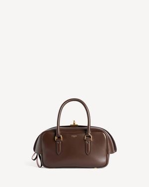 Balenciaga Le 7 Bowling Bag Small - Brown
