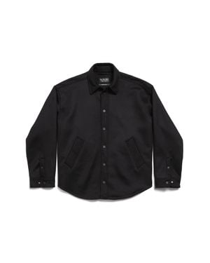 Balenciaga Padded Shirt - Black