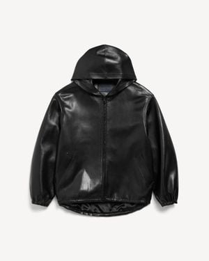 Balenciaga Relaxed Hoodie - Black