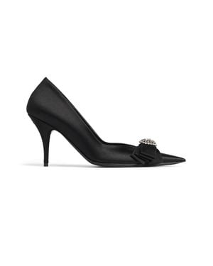 Balenciaga Avenue Palazzo Pump - Black