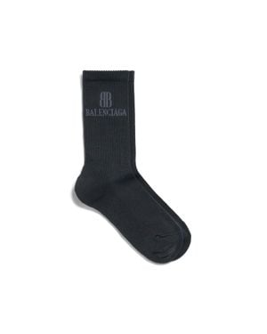 Balenciaga Nano Bb Socks - Black