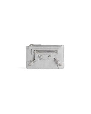 Balenciaga Le City Long Coin And Card Holder - White