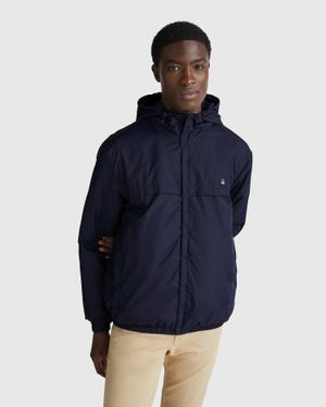 Benetton Benetton, Jacke „Rain Defender“ Mit Kapuze, Dunkelblau