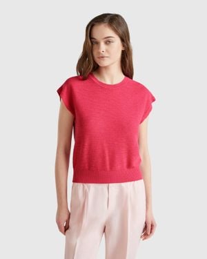 Benetton Benetton, Vest - Red