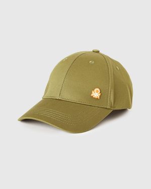 Benetton Benetton, Baseballkappe Mit Logo, Größe, Olivgrün, Herren