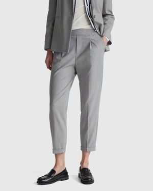 Benetton Benetton, Trousers With Cuff - Black