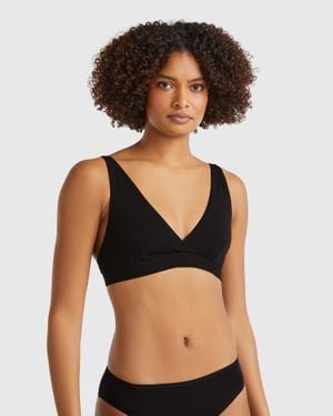 Benetton Benetton, Triangle Bra - Black