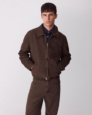 Benetton Benetton, Canvas Workwear Jacket - Black