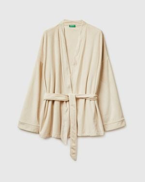 Benetton Benetton, Chenille Cardigan - Black