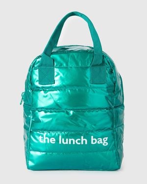 Benetton Benetton, Sac À Lunch Rembourré, Taille, Vert, Femme