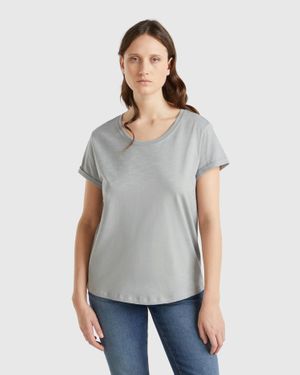Benetton Benetton, T-Shirt Manica Corta - Nero