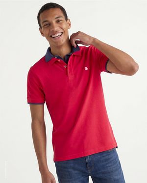 Benetton Benetton, Regular Fit Polo - Red