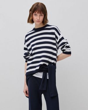Benetton Benetton, Striped Jumper - Black
