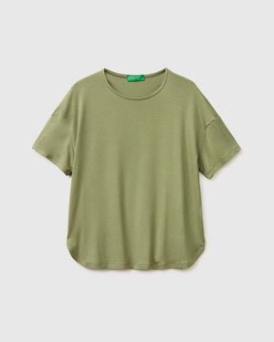 Benetton Benetton, Regular Fit T-Shirt - Green