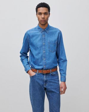 Benetton Benetton, Denim Shirt - Blue
