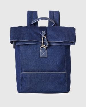 Benetton Benetton, Canvas Backpack - Blue