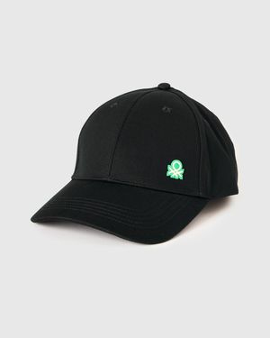 Benetton Benetton, Baseballkappe Mit Logo, Größe, Schwarz, Herren