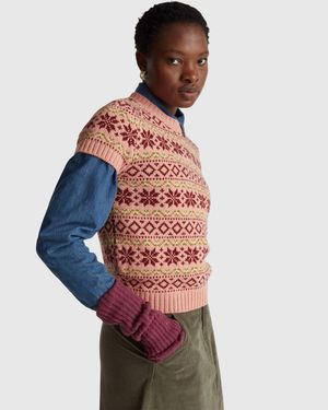 Benetton Benetton, Stranger Things Jacquard Jumper - Black