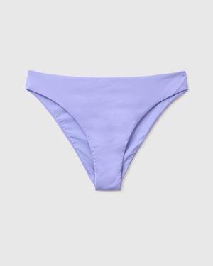 Benetton Benetton, High-Cut Swim Briefs - Purple