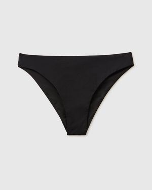 Benetton Benetton, Slip Mare Sgambato, Taglia, Nero, Donna
