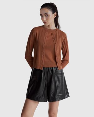 Benetton Benetton, Cardigan With Lurex - Black