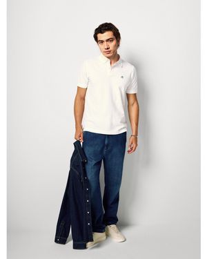 Benetton Benetton, Slim Fit Polo - Blue