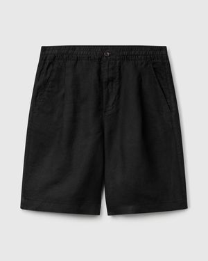 Benetton Benetton, Bermuda Shorts With Drawstring - Black