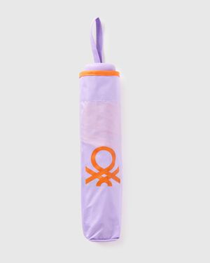Benetton Benetton, Paraguas Morado, Talla, Lila, Mujer - Negro